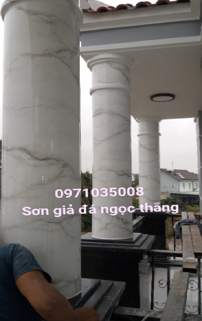 Sơn Giả Đá Cẩm Thạch Tại Bình Phước Mẫu sơn giả đá cẩm thạch