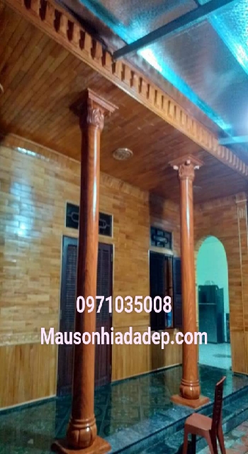 Thi công sơn giả gỗ tại bình dương, bình phước