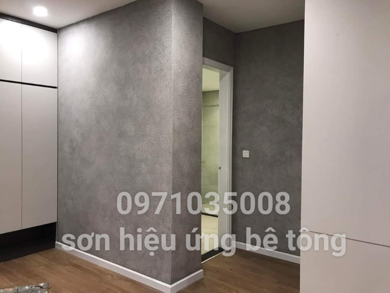 sơn hiêu ứng bê tông bình dương - sơn giả bê tông đẹp - hiệu ứng xi măng 3
