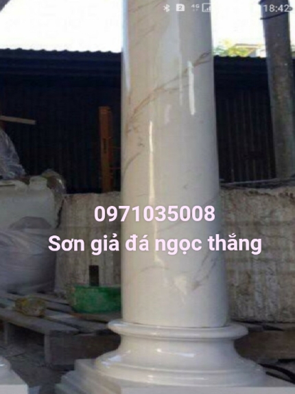Sơn Giả Đá - Cột Cẩm Thạch 1