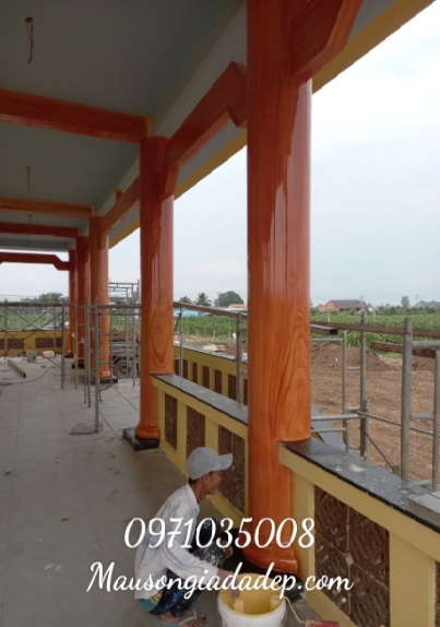 Sơn Giả Gỗ - Mẫu Cột Giả Gỗ - Hình Ảnh Sơn Giả Gỗ Đẹp 2 Sơn Giả Gỗ - Mẫu Cột Giả Gỗ - Hình Ảnh Sơn Giả Gỗ Đẹp 3