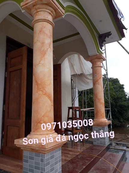 Sơn Giả Đá Cẩm Thạch Tại Bình Phước Sơn Giả Đá Cẩm Thạch Tại Bình Phước 5