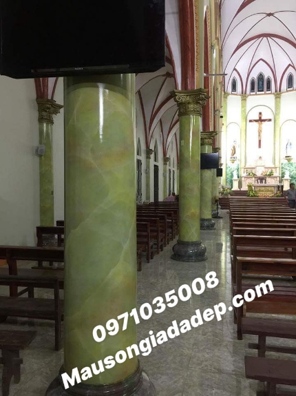 Sơn Giả Đá 3D Tại Long An - Sơn Giả Đá Cẩm Thạch 7