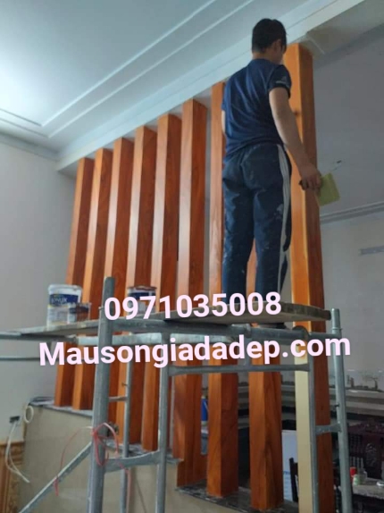 Mẫu Sơn Giả Gỗ Đẹp Tại Vũng Tàu Mẫu Sơn Giả Gỗ Đẹp Tại Vũng Tàu 1