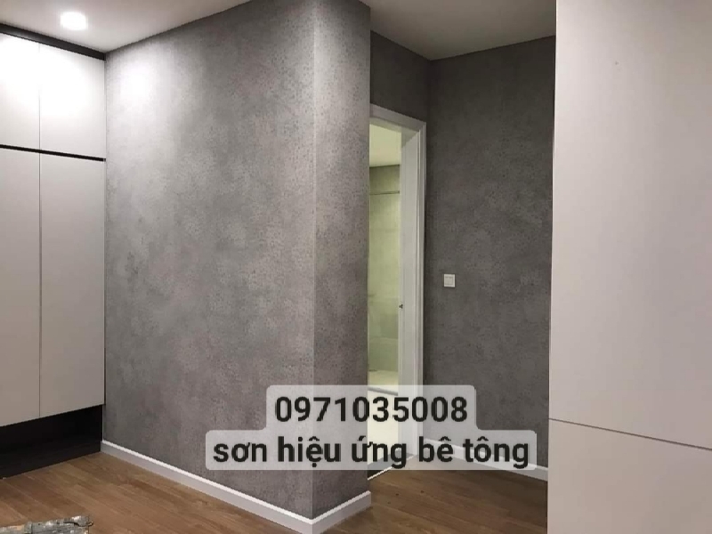 Mẫu Sơn Hiệu Ứng Giả Bê Tông Đẹp 1