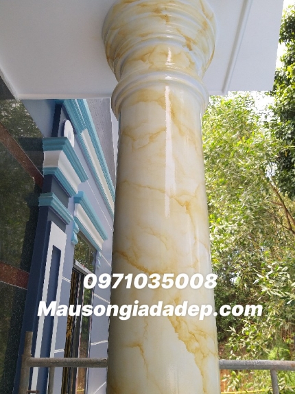 Sơn Giả Đá Tại Quận 12 - Sơn Giả Đá Cẩm Thạch 1
