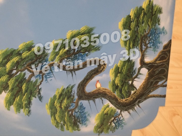 Vẽ Trần Mây Tại Vũng Tàu - Vẽ Tranh Tường 3D 5