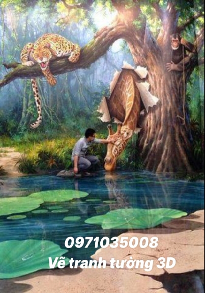 Vẽ Tranh Tường 3D Tại Bình Dương - Vẽ Tranh Tường 7