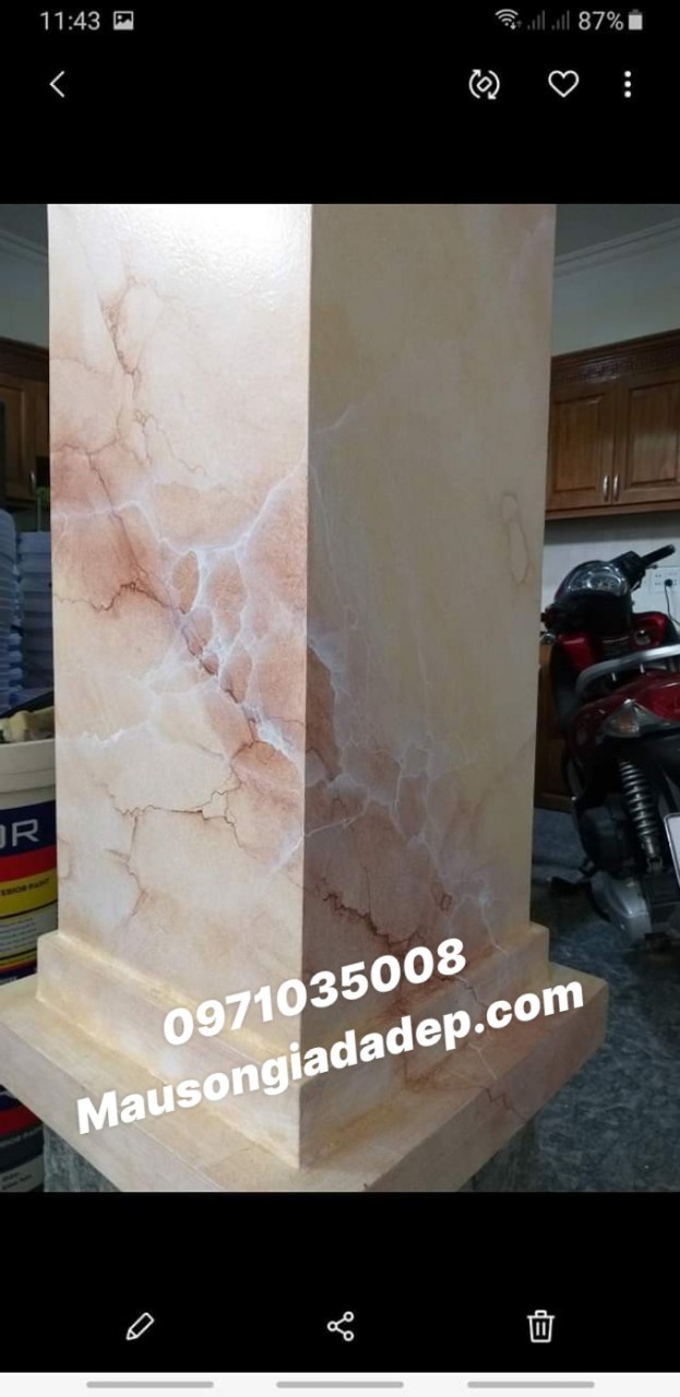 Sơn Giả Đá Cẩm Thạch Tại Miền Tây - Sơn Giả Đá 3D 5