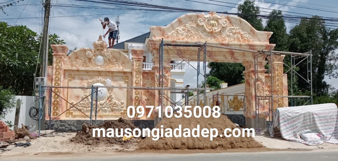 Sơn Giả Đá Cẩm Thạch Tại Đồng Nai - Vẽ Vân Giả Đá Cẩm Thạch 8